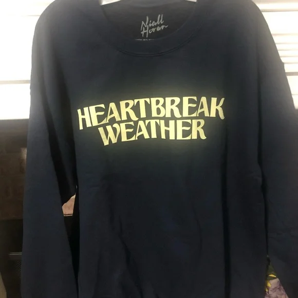 Mens sweatshirt Navy blue Niall HORAN new without tags size small - Picture 3 of 6